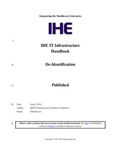 IHE_ITI_Handbook_De-Identification_Rev1.1_2014-05-xx