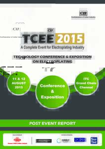 POST EVENT REPORT  TCEE 2015 ABOUT TCEE 2015
