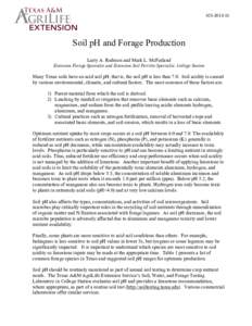 Microsoft Word - Soil pH and Forage Production.docx