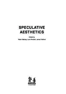 Speculative Aesthetics - Introduction