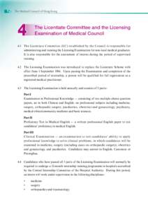 12  The Medical Council of Hong Kong 4
