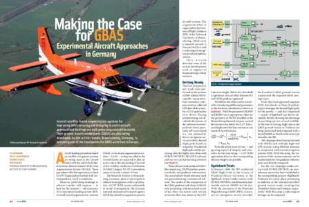 Making the Case for GBAS Experimental Aircraft Approaches