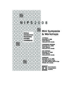 Mini Symposia & Workshops Mini Symposia & Workshops