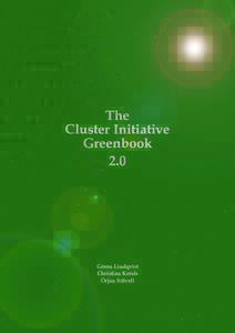 The Cluster Initiative Greenbook 2.0  Göran Lindqvist