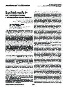 THE JOURNAL OF BIOLOGICAL CHEMISTRY Vol. 277, No. 34, Issue of August 23, pp[removed]–30416, 2002 © 2002 by The American Society for Biochemistry and Molecular Biology, Inc. Printed in U.S.A.  Accelerated Publication