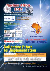 The Premier African Nuclear Power Gathering of the Year  In Collaboration with the South South African
