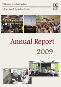 Annual Report 2009    SU Library and Information Service 