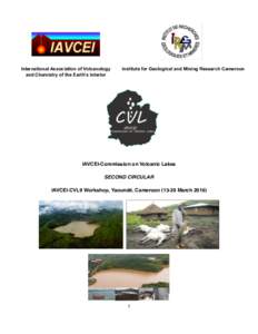 !  ! ! International Association of Volcanology ! Chemistry of the Earth’s Interior
