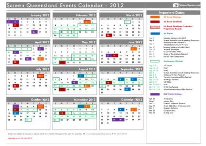 Microsoft Word - Screen Queensland Events Calendar 2012.docx