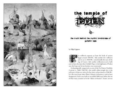 the temple of  EDEN Q  the truth behind the mythic landscape of