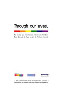ACKNOWLEDGEMENTS This survey was commissioned by the Northern Ireland Housing Executive (NIHE), and adds to their evidence base on the changing characteristics of homelessness in Northern Ireland. The Rainbow Project an