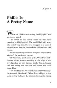 SW I NGI NG H IGH  Chapter 1 Phillis Is A Pretty Name
