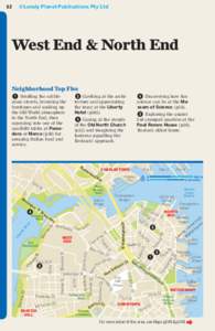 52  ©Lonely Planet Publications Pty Ltd West End & North End Neighborhood Top Five
