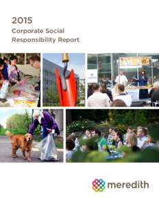 2015 Corporate Social Responsibility Report 2015 Corporate Responsibility Report Table of Contents