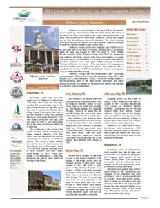Relocation Guide to Jefferson County Jefferson County Tennessee Jefferson County Courthouse Built 1849