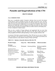 Microsoft Word - Chapter 11-2 CNS Parasite infections _2005_.doc