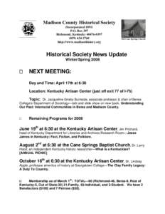 Madison County Historical Society