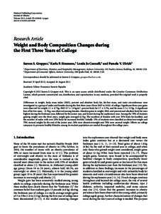 Hindawi Publishing Corporation Journal of Obesity Volume 2012, Article ID[removed], 6 pages doi:[removed][removed]Research Article