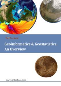 Geoinformatics & Geostatistics: An Overview www.scitechnol.com  