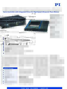 C-867 Controller for PILine® Piezo Linear Drives (PDF)