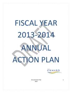 FISCAL YEAR[removed]ANNUAL ACTION PLAN Annual Action Plan 2013