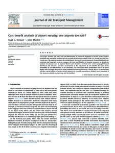 Journal of Air Transport Management[removed]19e28  Contents lists available at ScienceDirect Journal of Air Transport Management journal homepage: www.elsevier.com/locate/jairtraman