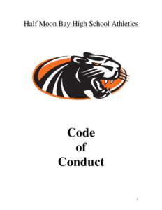 Half Moon Bay High School Athletics  Code of Conduct 1