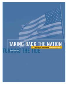 TAKING BACK THE NATION TURNING THE TIDE THE AMERICAN CIVIL LIBERTIES UNION OF NORTHERN CALIFORNIA ANNUAL REPORT 2003