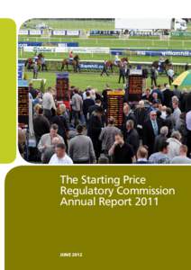 The Starting Price Regulatory Commission Annual Report 2011 June 2012