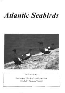 Atlantic Seabirds  Vol .