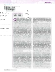 © The American Society of Gene & Cell Therapy  editorial doi:mt