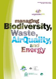 MANAGING BIODIVERSITY, WASTE, AIR QUALITY AND ENERGY Contents Page