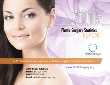 Plastic Surgery Statistics  REPORT All figures are projected. * Data unavailable in prior year.