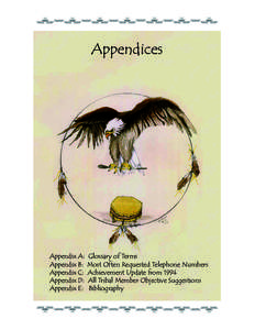 Appendices  Appendix A: Appendix B: Appendix C: Appendix D: