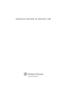 European Union law / European Group on Tort Law / Comparative law / Tort / European tort law / Chilean Civil Code / Law / Tort law / Civil codes