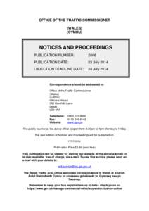 Notices and proceedings 3July 2014