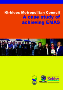 Kirklees Metropolitan Council  A case study of achieving EMAS  Kirklees Metropolitan Council