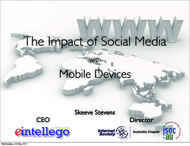 The Impact of Social Media with Mobile Devices  CEO