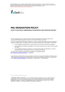 MSc Graduation policy EEMCS v15[removed]