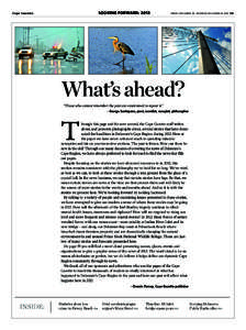 LOOKING FORWARD: 2013  Cape Gazette FRIDAY, DECEMBER 28 - MONDAY, DECEMBER 31, [removed]