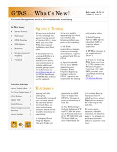 Microsoft Word - GTAS Newsletter Feb 2013.doc