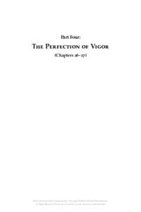 Part Four:  The Perfection of Vigor (Chapters 26–27)  Kalavinka.Org & Kalavinkapress.Org / Copyright © 2008 by Bhikshu Dharmamitra.