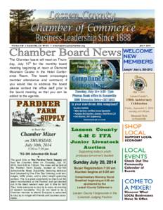 2014 July Chamber Newsletter with Inserts