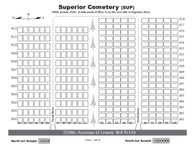 Superior Cemetery  N12 N11 N10 N09