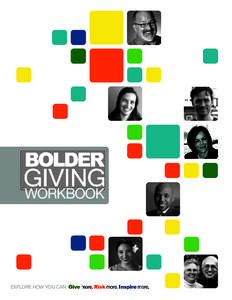 The Bolder Giving Workbook