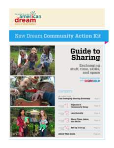 GUIDE TO SHARING  The Emerging Sharing Economy I