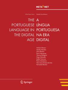 White Paper Series  THE PORTUGUESE LANGUAGE IN THE DIGITAL