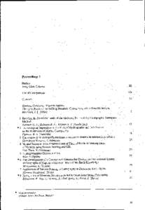 Proceedings 1 Preface Josep Lluis Colomer III