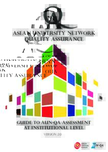 Q A ASEAN UNIVERSITY NETWORK QUALITY ASSURANCE