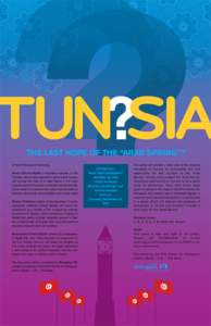 Panel Discussion on Tunisia: The Last Hope of the “Arab Spring”?  Thursday, September 26, 2013